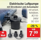 Elektrische Luftpumpe im Angebot bei Zimmermann in Aurich Elektrische Luftpumpe Angebote bei Zimmermann Aurich für 7,99 €