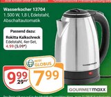 Aktuelle Wasserkocher Angebote bei GLOBUS in Erfurt Aktuelles Wasserkocher 13704 Angebot bei GLOBUS in Erfurt ab 4,99 €