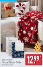 Fleece-Sherpa-Decke von HOME CREATION im aktuellen ALDI Nord Prospekt