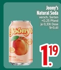 Natural Soda im EDEKA Prospekt Natural Soda von Joony's im aktuellen EDEKA Prospekt für 1,19 €