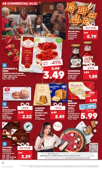 Weihnachtsgebäck im aktuellen Kaufland Prospekt (Wuppertal) Weihnachtsgebäck im Kaufland Prospekt "Aktuelle Angebote" mit 74 Seiten (Wuppertal)