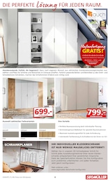 Kleiderschrank im Segmüller Prospekt "Maßanfertigung gratis!" auf Seite 4
