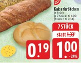 Kaiserbrötchen Angebote bei E center Hürth für 0,19 €