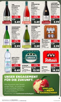 Mineralwasser im Kaufland Prospekt "Hier bin ich richtig" mit 62 Seiten (Mannheim)