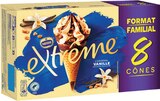 Cônes Glacés Vanille x8 Extrême - EXTRÊME - Intermarché Super Cônes Glacés Vanille x8 Extrême - EXTRÊME à 2,93 € dans le catalogue Intermarché Super