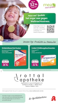 Aktueller mea - meine apotheke Prospekt "Unsere Dezember-Angebote" Seite 1 von 4 Seiten