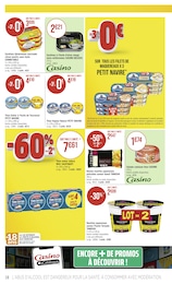 Offre Conserve de thon dans le catalogue Casino Supermarchés du moment à la page 18