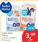 Pants Angebote von Hallo Welt bei budni Hamburg für 3,69 €