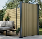 Promo Lot de 3 lames en composite coextrudé décor chêne rainurée L. 179,1 cm x H. 15,7 cm, ép. 2,1 cm à 15,90 € dans le catalogue Castorama à Brest