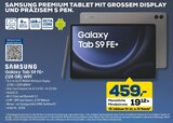 Galaxy Tab S9 FE+ (128 GB) WiFi im Angebot bei EURONICS in Arnsberg Galaxy Tab S9 FE+ (128 GB) WiFi Angebote von Samsung bei EURONICS Arnsberg für 459,00 €