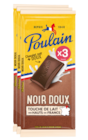 Tablettes de Chocolat Noir - POULAIN dans le catalogue Carrefour