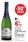 Promo Crémant de Bourgogne AOP à 6,25 € dans le catalogue U Express à Beauvoisin