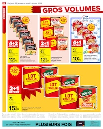 Prix et réduction Cassoulet dans le prospectus Carrefour en cours Offre Cassoulet dans le catalogue Carrefour du moment à la page 20