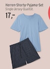 Herren-Shorty-Pyjama-Set im aktuellen E center Prospekt