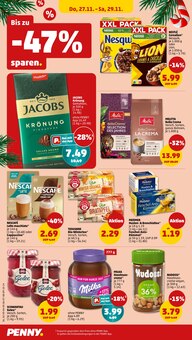 Jacobs im Penny Prospekt "Wer günstig will, muss Penny." mit 40 Seiten (Heilbronn)