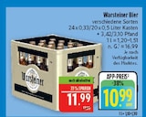 Aktuelles Warsteiner Angebot bei Marktkauf in Plauen ab 10,99 €