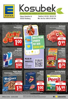 Aktueller EDEKA Prospekt "Aktuelle Angebote" Seite 1 von 24 Seiten für Stolberg