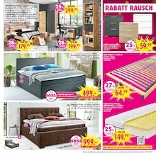Bett im SB Möbel Boss Prospekt "RABATT-RAUSCH" mit 12 Seiten (Mönchengladbach)