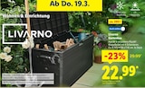 Gartenbox von Livarno im aktuellen Lidl Prospekt für 22,99 €