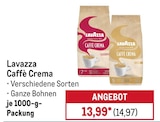 Caffè Crema von Lavazza im aktuellen METRO Prospekt für 14,97 €