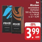Aftershave im Angebot bei EDEKA in Freital Aftershave Angebote von Axe bei EDEKA Freital für 3,99 €