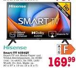 Aktuelle Fernseher Angebote bei E center in Ludwigshafen (Rhein) Aktuelles Smart-TV 40E4QT Angebot bei E center in Ludwigshafen (Rhein) ab 169,99 €