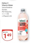 Vitamin Water im Angebot bei GLOBUS in Duisburg Vitamin Water Angebote von hohes C bei GLOBUS Duisburg für 1,49 €