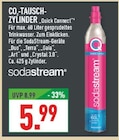 CO2-Tausch-Zylinder Quick Connect im Angebot bei Marktkauf in Frechen CO2-Tausch-Zylinder Quick Connect Angebote von SodaStream bei Marktkauf Frechen für 5,99 €