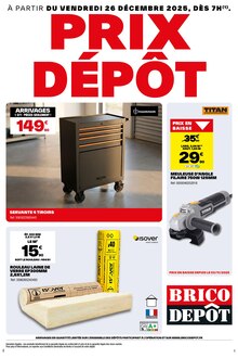 Prospectus Brico Dépôt en cours, "PRIX DÉPÔT", page 1 sur 1