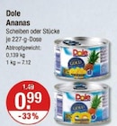 Ananas von Dole im aktuellen V-Markt Prospekt für 0,99 €