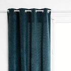 Rideau chenille lurex bleu Jilling 140x260cm - Maxi Bazar à Trappes Rideau chenille lurex bleu Jilling 140x260cm en promo chez Maxi Bazar Trappes à 29,99 €