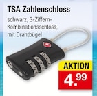 TSA Zahlenschloss Angebote bei Zimmermann Göttingen für 4,99 €