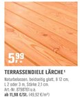 TERRASSENDIELE LÄRCHE 1 Angebot in Unkel TERRASSENDIELE LÄRCHE 1 im aktuellen Prospekt bei OBI in Unkel