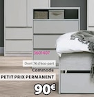 Commode en promo chez Jysk Noisy-le-Grand à 90,00 €