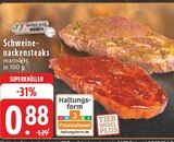 Schweine-Nackensteaks mariniert bei EDEKA im Bedburg-Hau Prospekt für 0,88 €