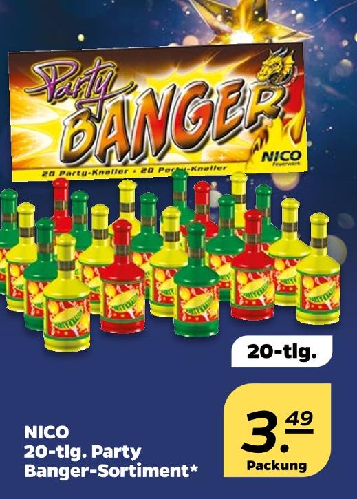 20-tlg. Party Banger-Sortiment