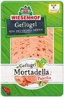 Aktuelles Geflügel Mortadella Paprika Angebot bei REWE in Karlsruhe ab 1,19 €
