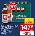 Netto Marken-Discount - Münchner Hell Angebot im Prospekt Münchner Hell bei Netto Marken-Discount im Prospekt "" für 14,99 €