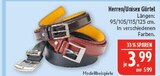 Herren/Unisex Gürtel Angebote bei Marktkauf Görlitz für 3,99 €