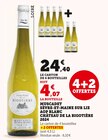 Muscadet sèvre-et-maine sur lie AOP blanc 2024 à Super U dans Lüe