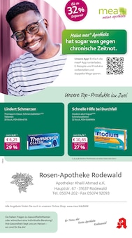 mea - meine apotheke Prospekt der KW 25 "Unsere Juni-Angebote" Aktueller mea - meine apotheke Prospekt "Unsere Juni-Angebote" Seite 1 von 4 Seiten