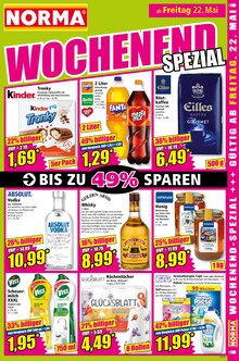 Vodka im Norma Prospekt "Mehr fürs Geld" mit 21 Seiten (Nürnberg)
