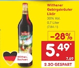 Gebirgskräuter Likör bei Netto Marken-Discount im Wachau Prospekt für 5,49 €
