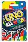 Uno All Wild Kartenspiel Angebote von Mattel bei Rossmann Altenburg für 9,99 €
