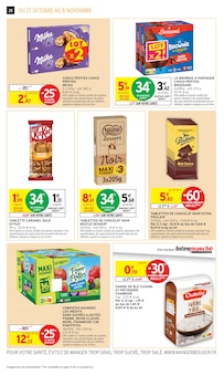 Promotion Kit Kat dans le prospectus Intermarché Super, valable du 27/10/2026 au 08/11/2026 Promo Kit Kat dans le catalogue Intermarché Super du moment à la page 28