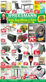 Wreesmann Sonderposten Prospekt der aktuellen Woche mit 12 Seiten, gültig von 31.08.2026 bis 05.09.2026, in Ostritz und Umgebung Aktueller Wreesmann Sonderposten Prospekt in Ostritz und Umgebung, "DEIN SAISON- & SONDERPOSTENMARKT!" mit 12 Seiten, 31.08.2026 - 05.09.2026