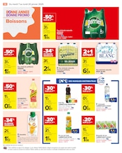 Eau Minérale Angebote im Prospekt "NOUVELLE ANNÉE MEILLEURE PROMO" von Carrefour auf Seite 60