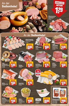 Mettwurst im aktuellen REWE Prospekt (Frankfurt (Main)) Mettwurst im REWE Prospekt "Dein Markt" mit 30 Seiten (Frankfurt (Main))