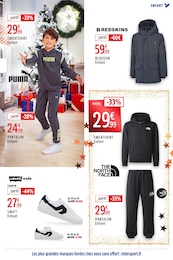 Prix et réduction Blouson Enfant dans le prospectus Intersport en cours Offre Blouson Enfant dans le catalogue Intersport du moment à la page 9