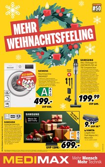MEDIMAX Prospekt MEHR WEIHNACHTSFEELING mit 8 Seiten